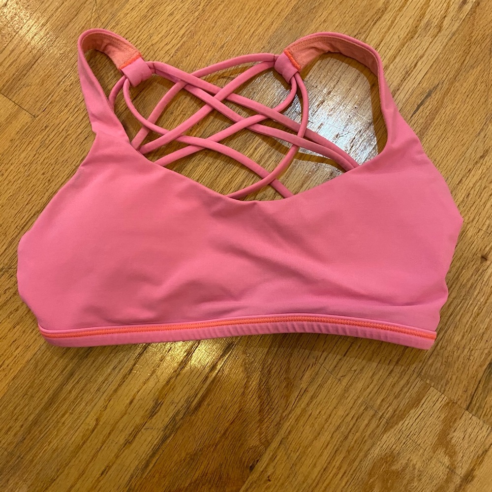 Lululemon Free to be Wild bra - hot pink